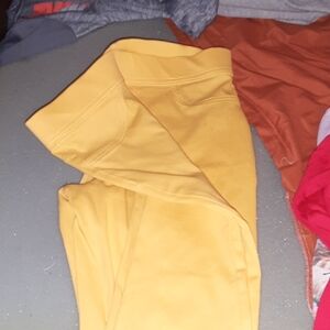 Time and Tru Yellow Jeggings